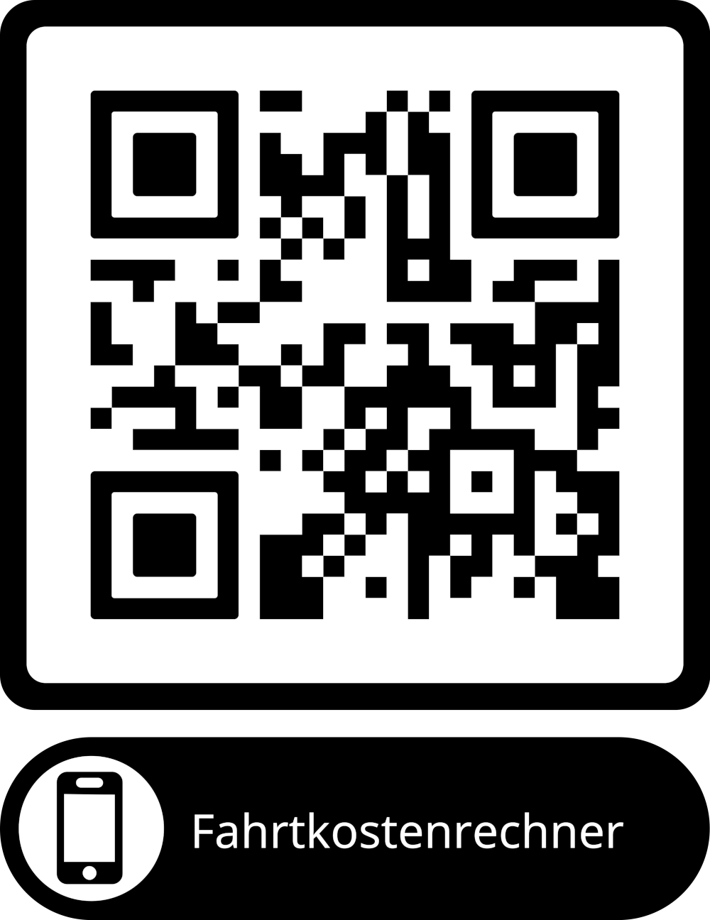 QR Code Fahrtkostenrechner