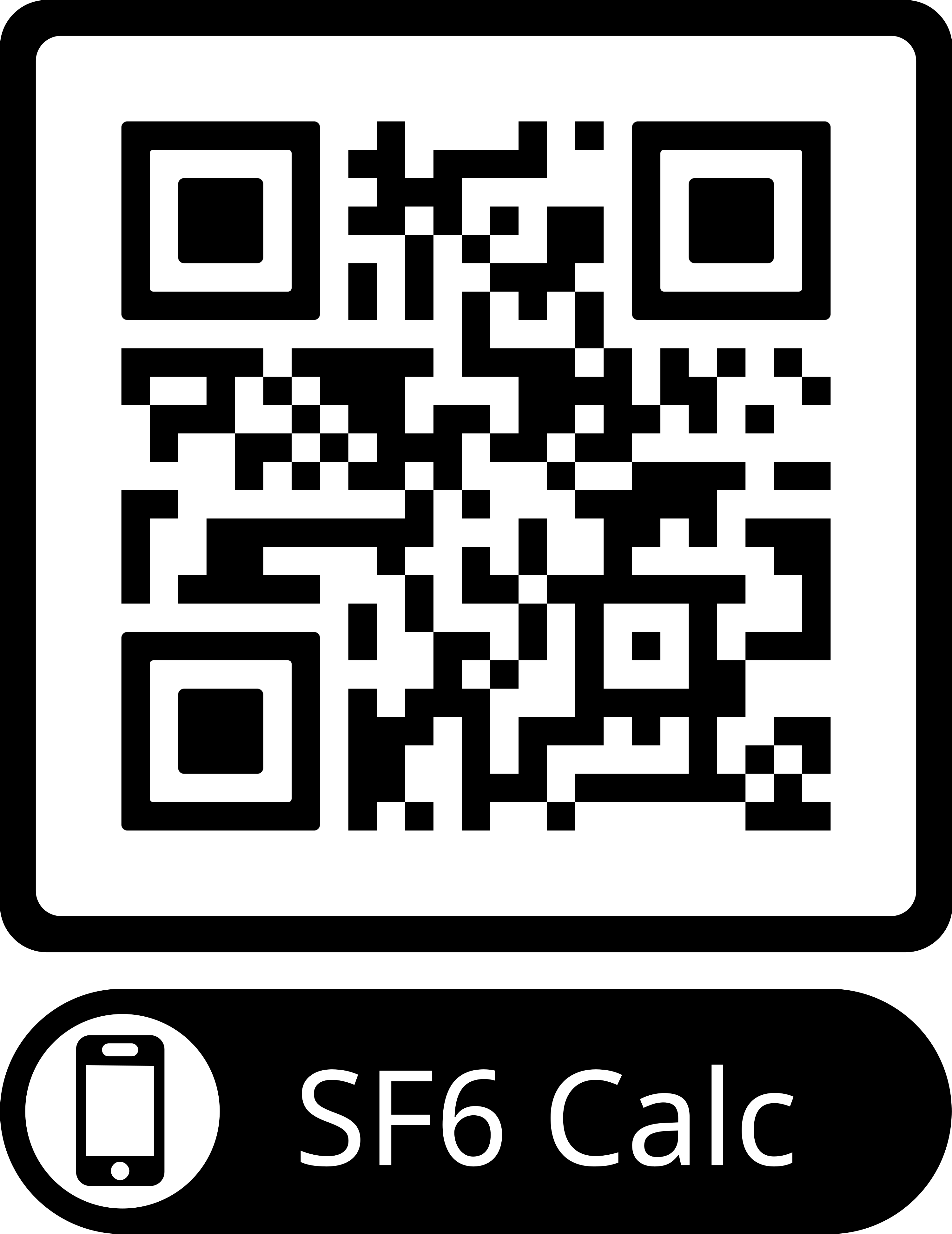 QR Code SF6 Calc Tool